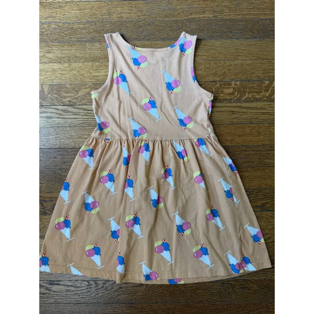 H&M Girls' Ice Cream Print Tank Dress Size 5-6